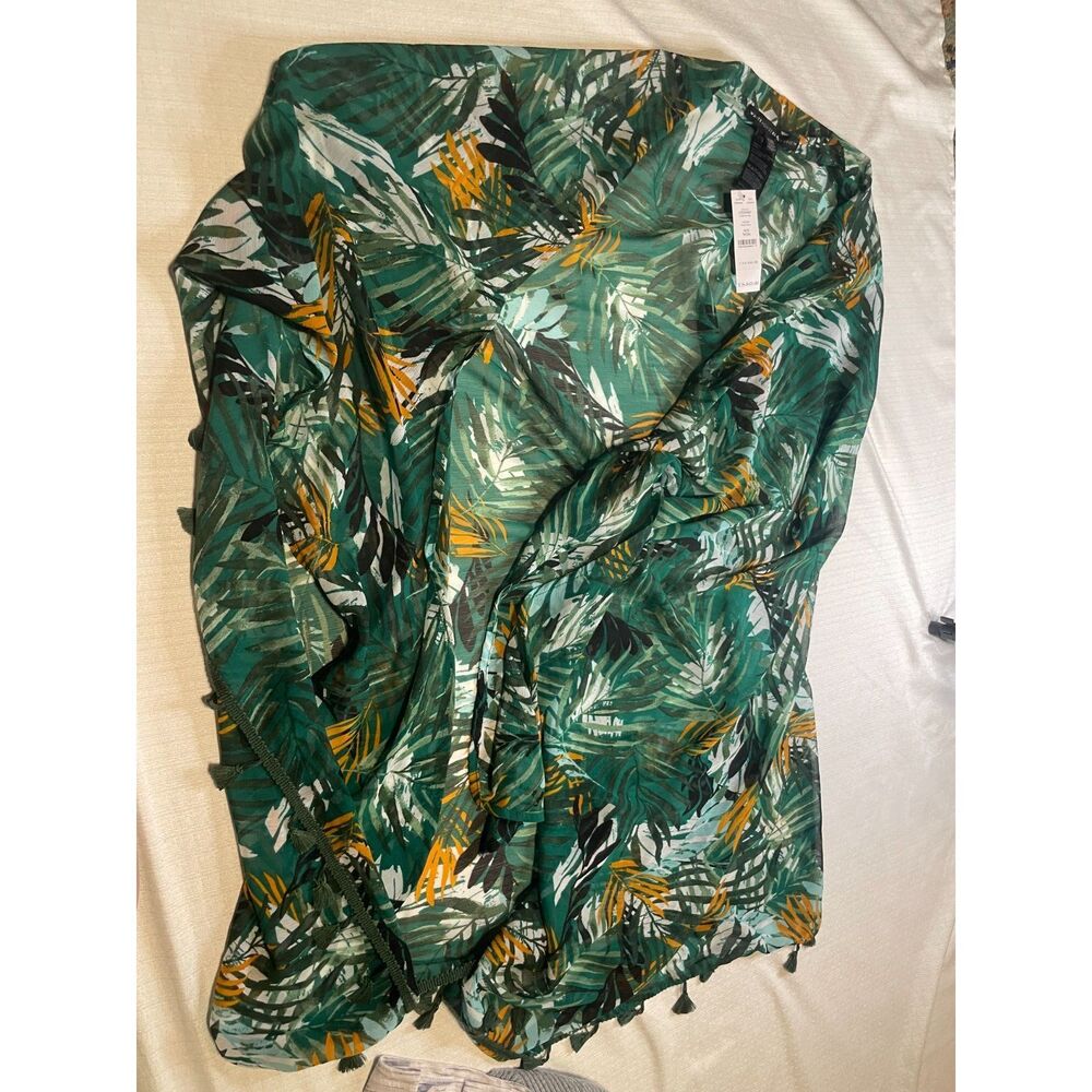 White House Black Market Tropical Pareo Sarong